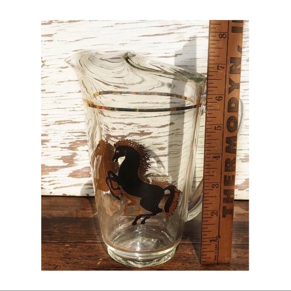 Vintage Glass Cocktail Pitcher - Picture 8 of 8